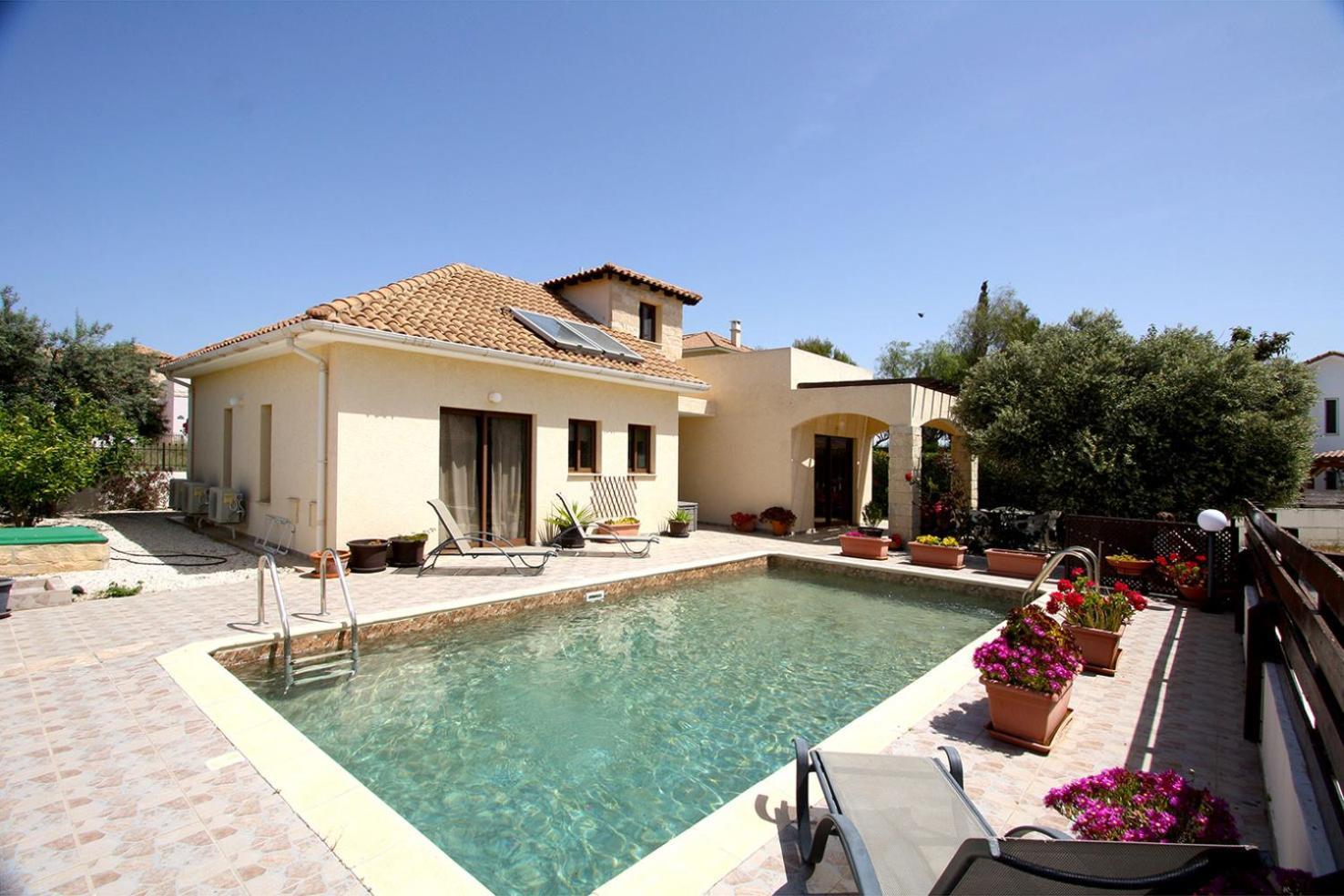 Amathousia Villa With Private Pool And Sea View Pissouri Zewnętrze zdjęcie