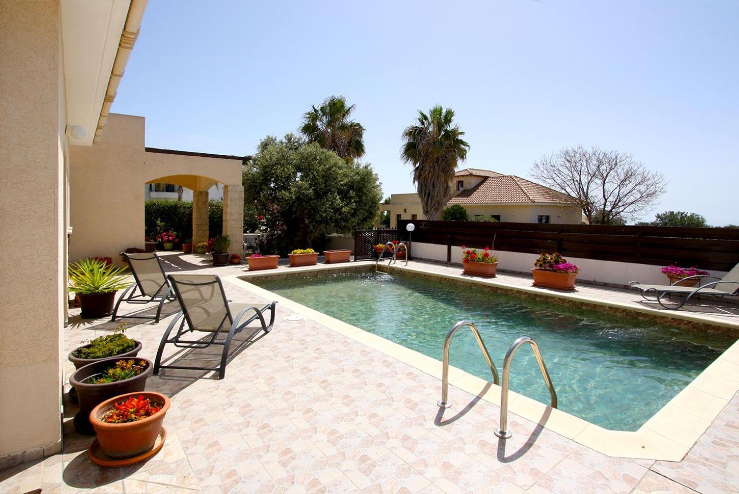 Amathousia Villa With Private Pool And Sea View Pissouri Zewnętrze zdjęcie