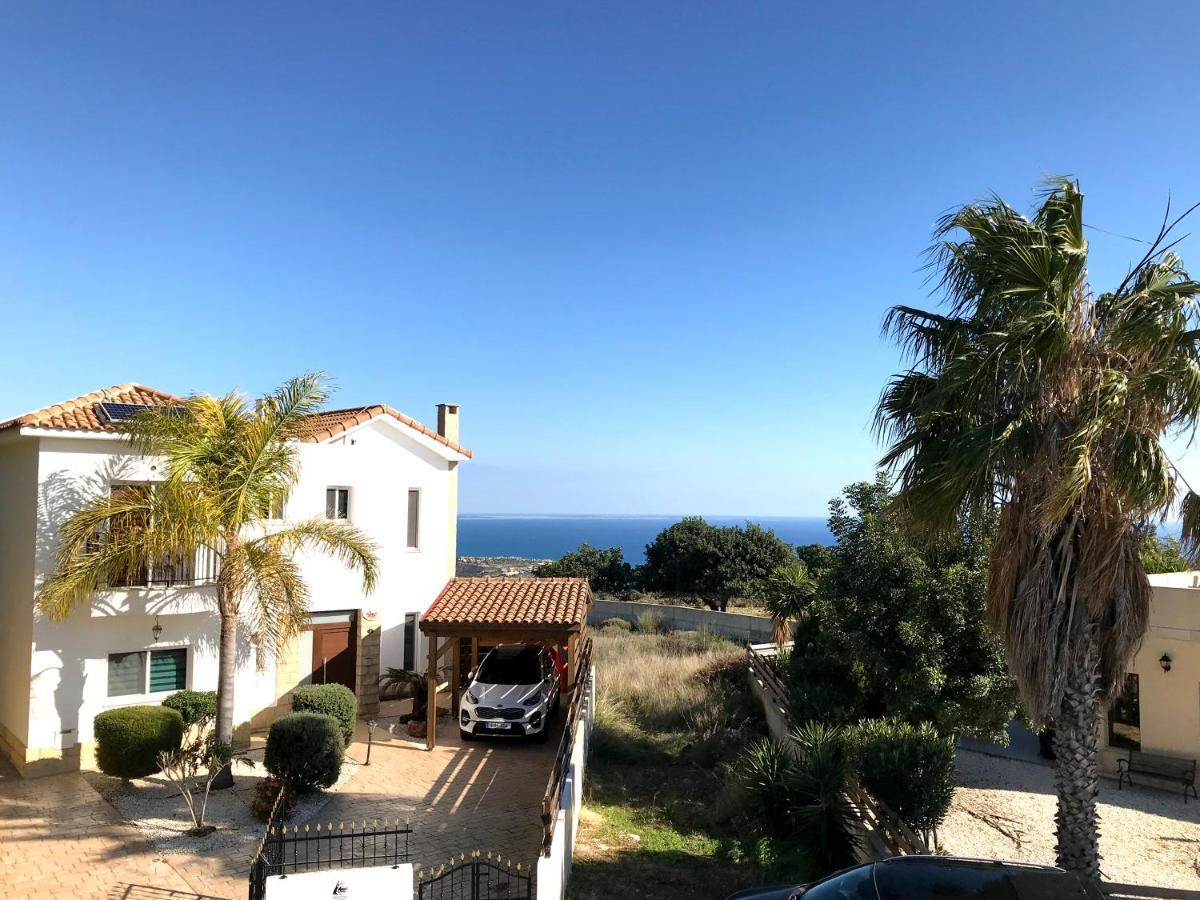 Amathousia Villa With Private Pool And Sea View Pissouri Zewnętrze zdjęcie
