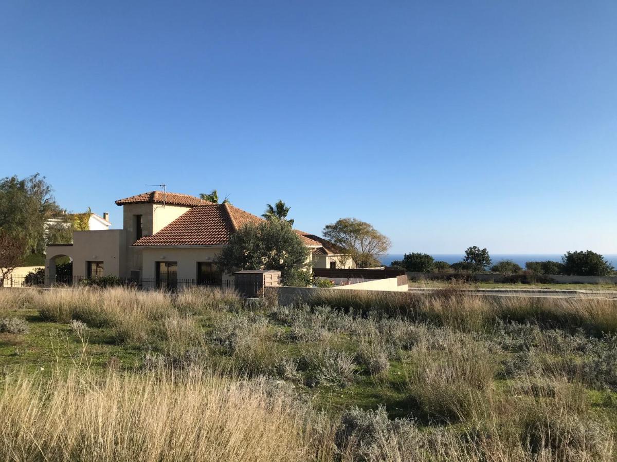 Amathousia Villa With Private Pool And Sea View Pissouri Zewnętrze zdjęcie